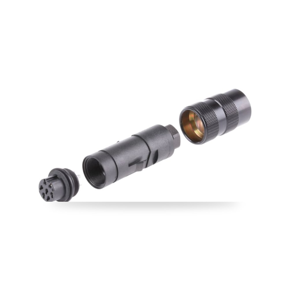 موصل دائري صناعي M16 7 أطراف كابل معتمد ريمكو للتوريدات الصناعية (Reemco Industrial)