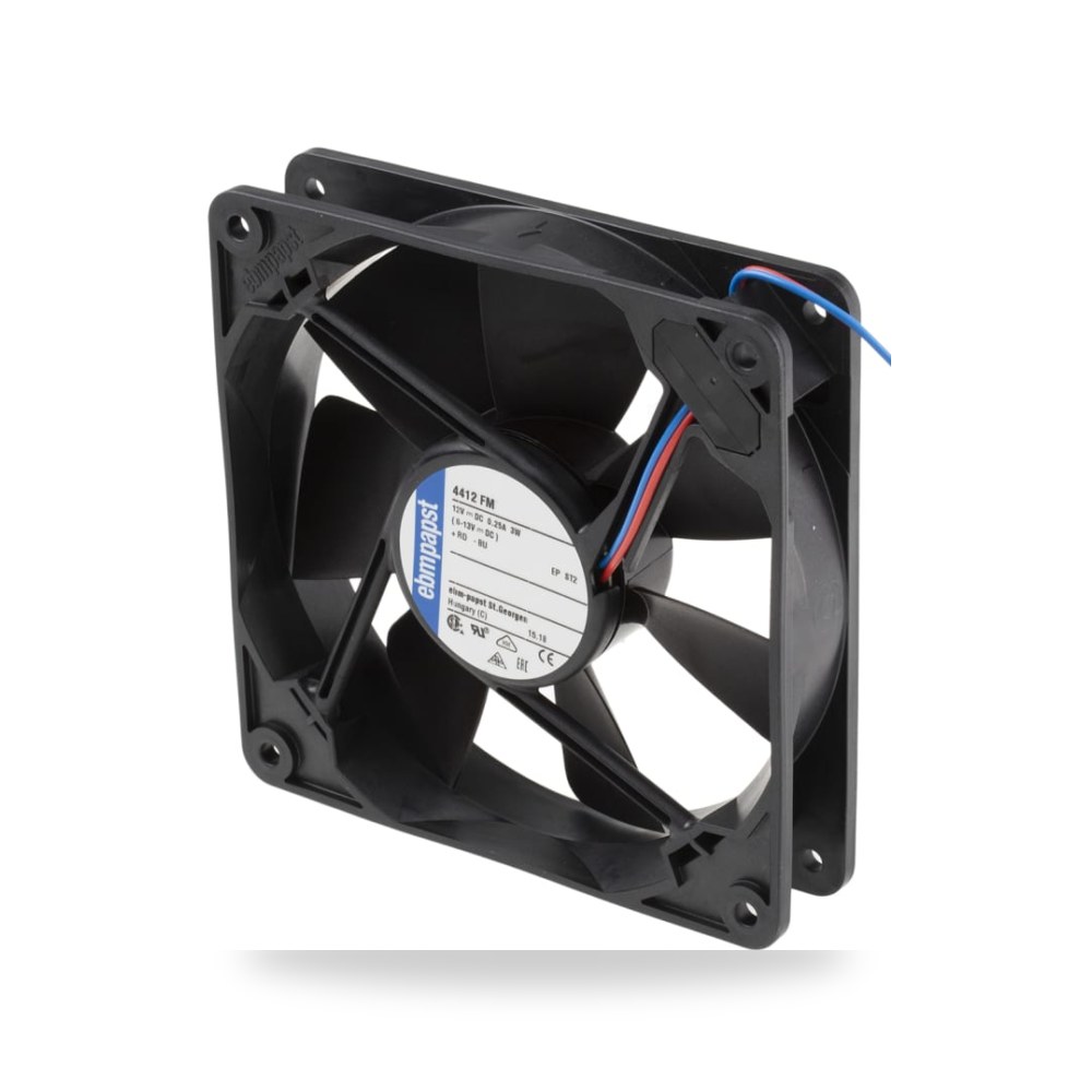 مروحة تبريد محورية للكبائن 12V DC 119 طراز A ريمكو للتوريدات الصناعية (Reemco Industrial)