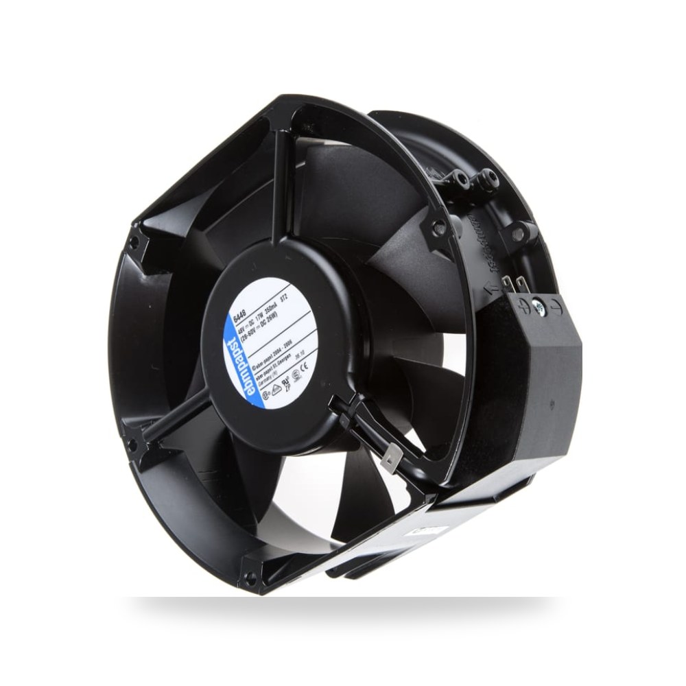 مروحة تبريد محورية للكبائن 48V DC 150 مم طراز ريمكو للتوريدات الصناعية (Reemco Industrial)