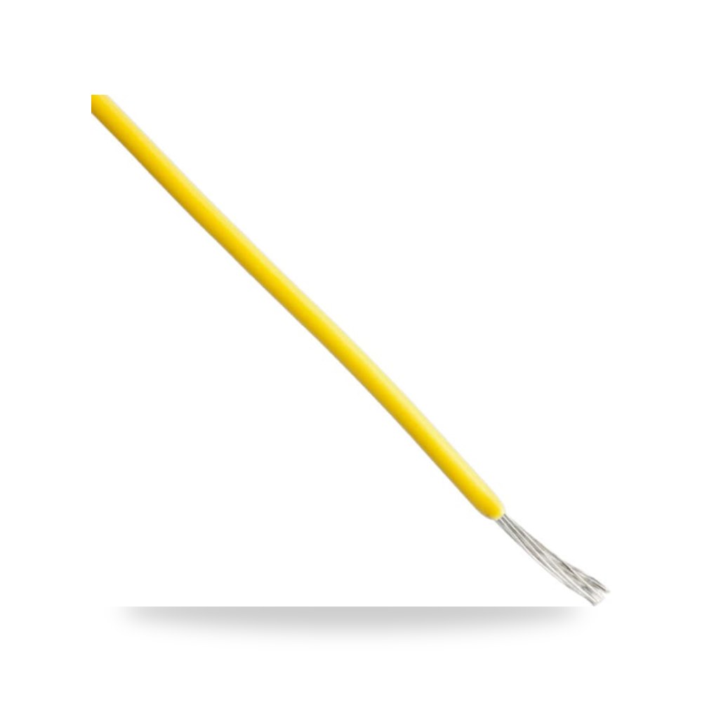 سلك توصيل مرن بوردات 24 AWG أصفر 30 صناعي RS ريمكو للتوريدات الصناعية (Reemco Industrial)
