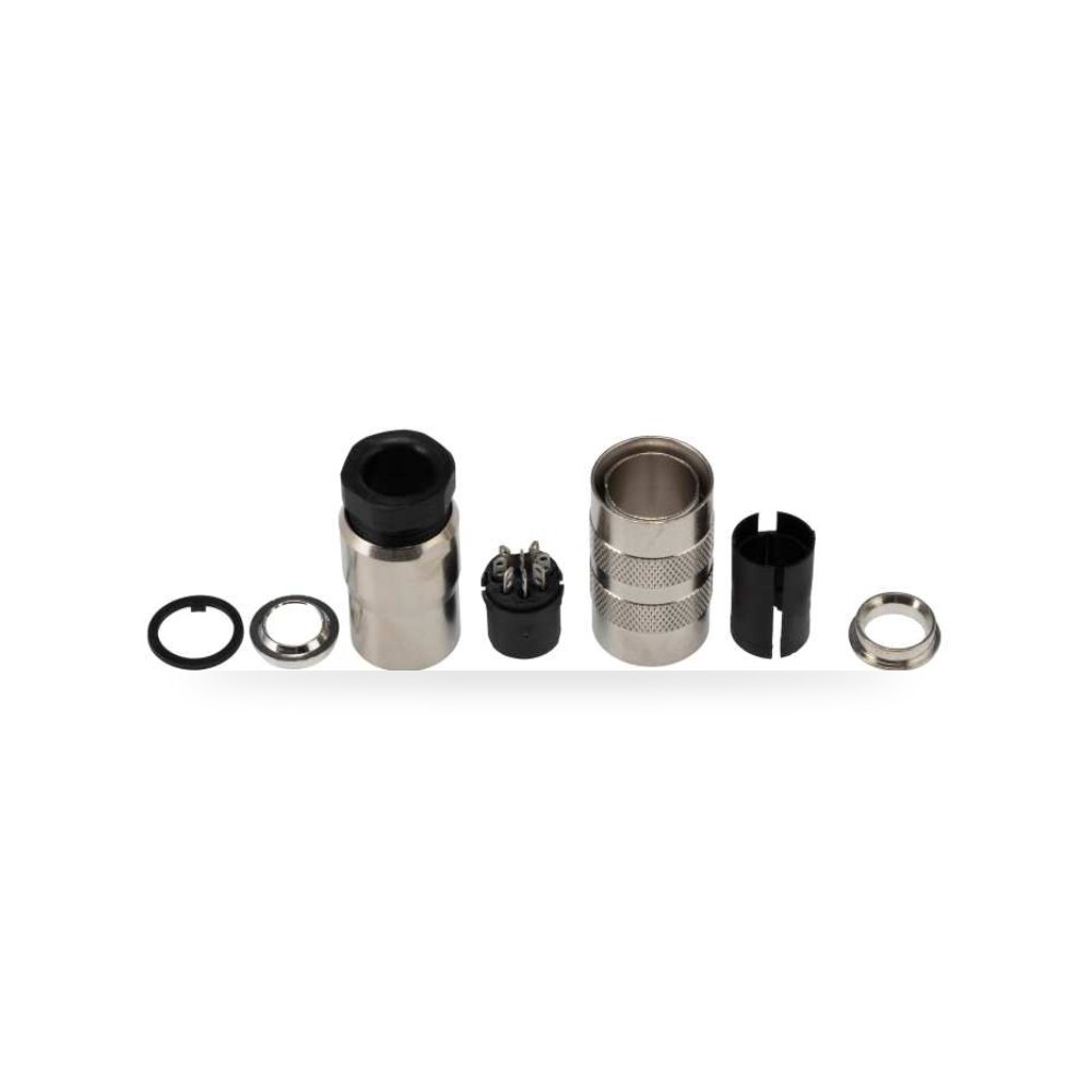 موصل دائري صناعي M16 8 أطراف صناعي RS PRO ريمكو للتوريدات الصناعية (Reemco Industrial)