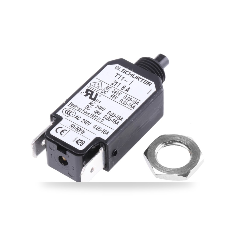 قاطع تيار أوتوماتيكي MCB أحادي 6A طراز K RS ريمكو للتوريدات الصناعية (Reemco Industrial)
