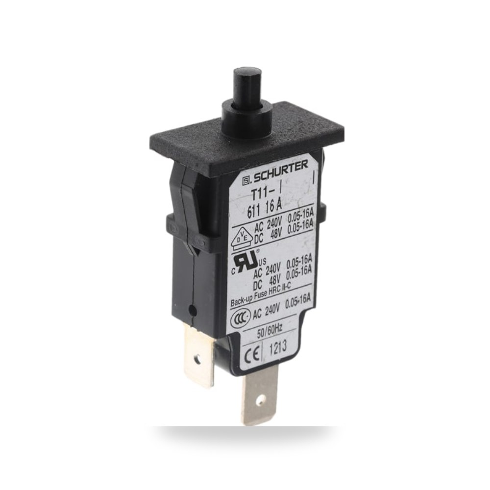قاطع تيار أوتوماتيكي MCB أحادي 16A طراز X RS ريمكو للتوريدات الصناعية (Reemco Industrial)
