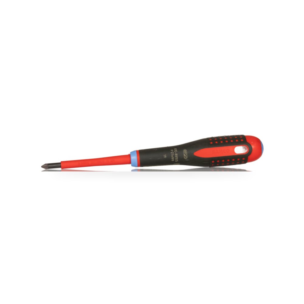 مفك براغي عازل 1000V PZ1 80 مم طراز احترافي ريمكو للتوريدات الصناعية (Reemco Industrial)