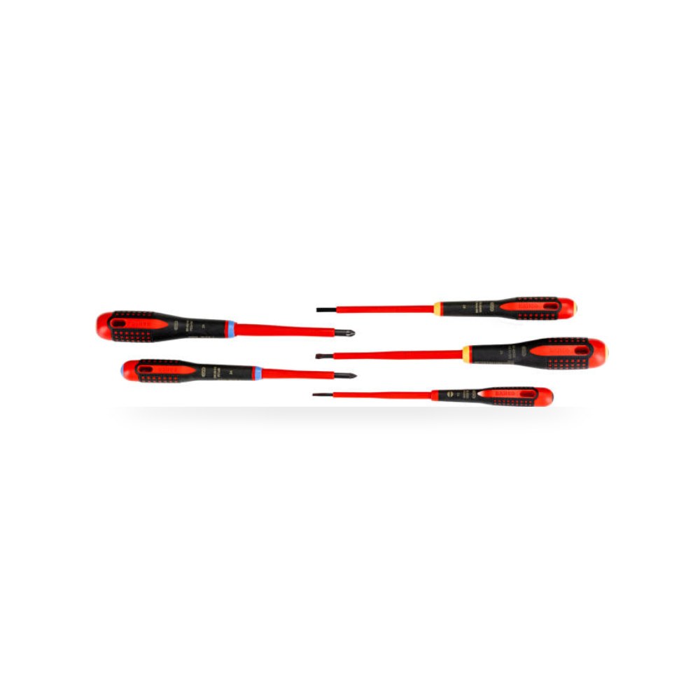 مفك براغي عازل 1000V SLOTTED صلب معتمد فئة ريمكو للتوريدات الصناعية (Reemco Industrial)
