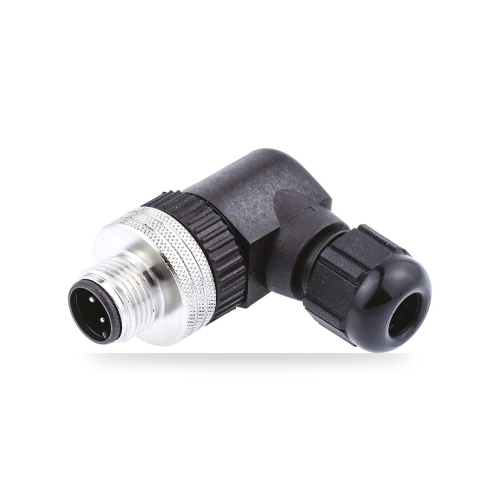 موصل دائري صناعي معتمد M12 4 أطراف كابل طراز ريمكو للتوريدات الصناعية (Reemco Industrial)