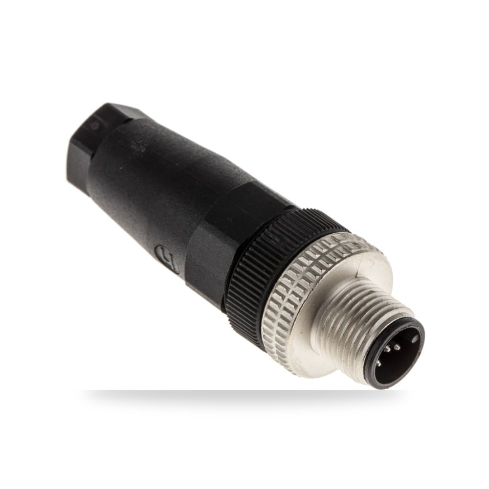 موصل دائري صناعي معتمد M12 5 أطراف طراز G RS ريمكو للتوريدات الصناعية (Reemco Industrial)