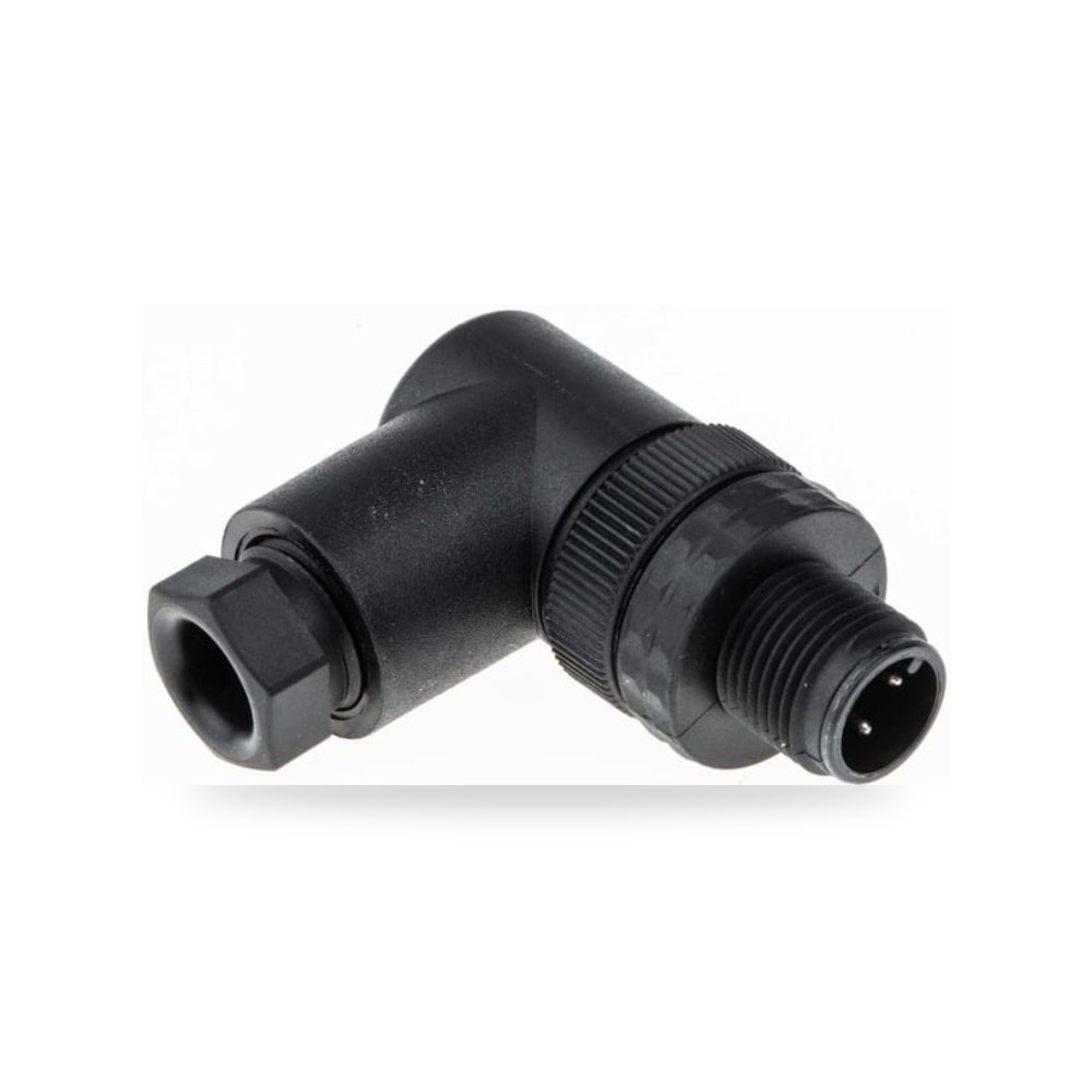 موصل دائري صناعي معتمد M12 4 أطراف طراز P RS ريمكو للتوريدات الصناعية (Reemco Industrial)