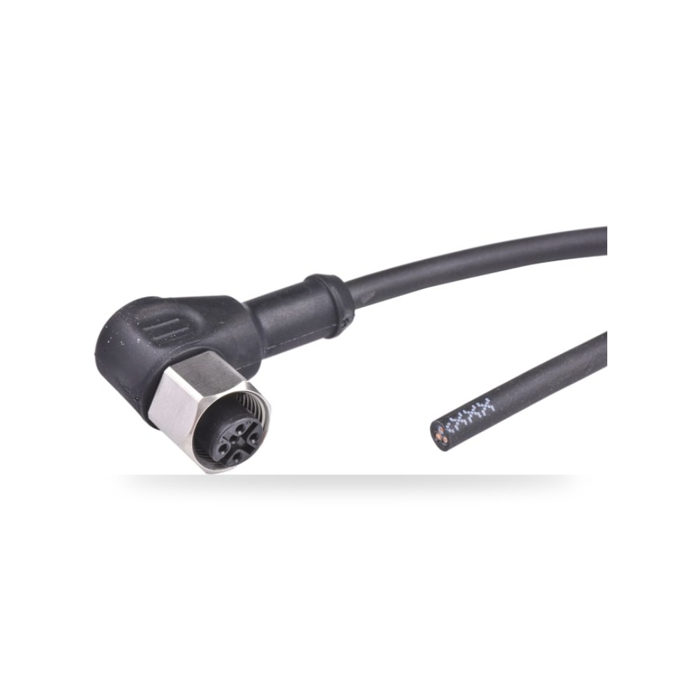 كابل توصيل حساسات ومشغلات M12 3 تصميم صناعي ريمكو للتوريدات الصناعية (Reemco Industrial)