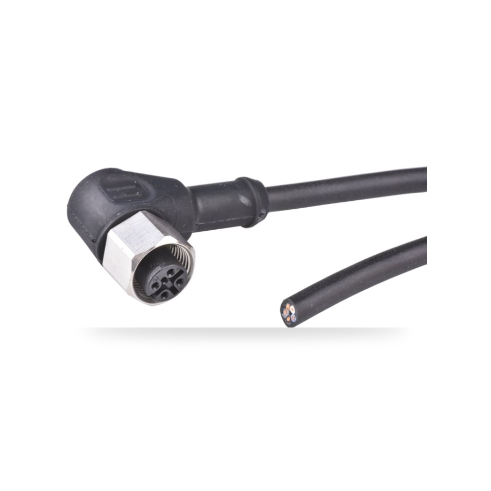 كابل توصيل حساسات ومشغلات M12 5 طراز R شاق RS ريمكو للتوريدات الصناعية (Reemco Industrial)