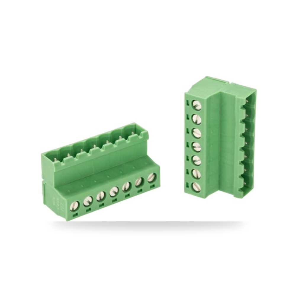 روزتة وبلوك أطراف بوردات PCB 7 خط خطوة 5.08 ريمكو للتوريدات الصناعية (Reemco Industrial)