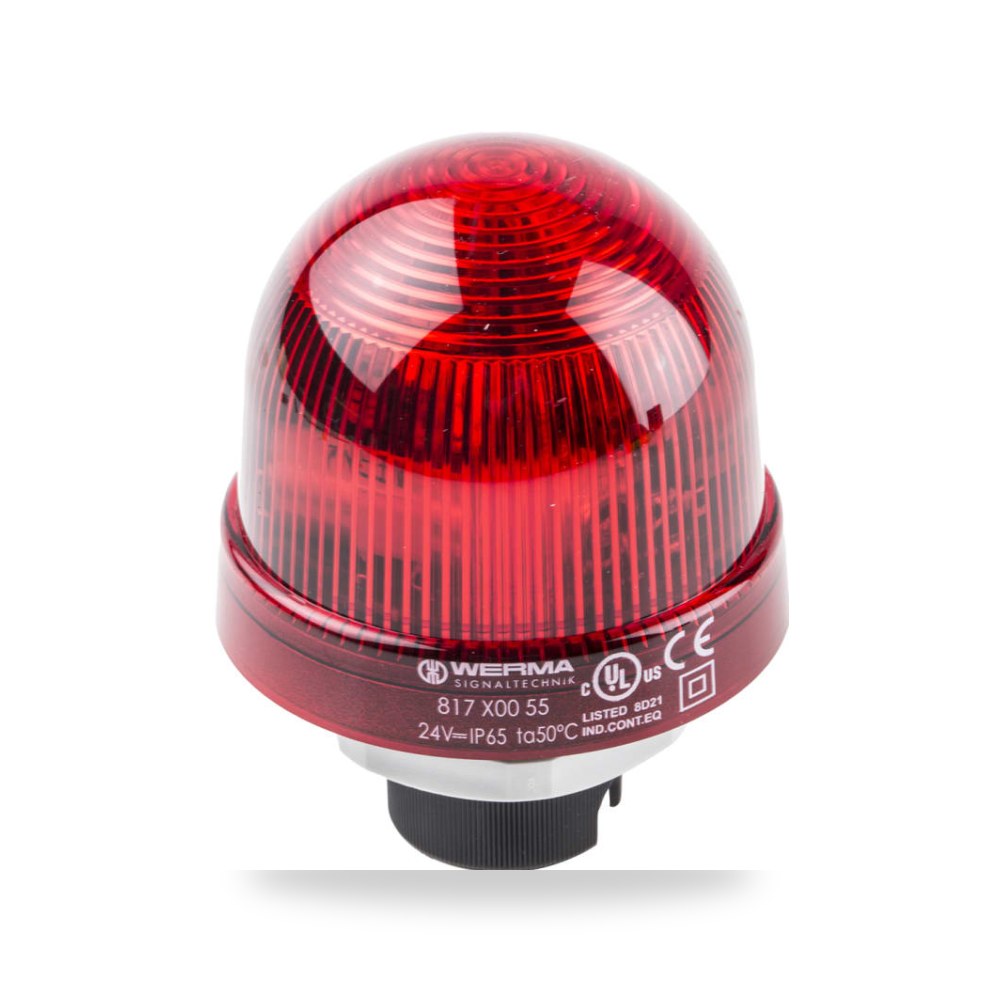 وحدة برج إشارة ضوئي أحمر 24V IP65 موثوق ريمكو للتوريدات الصناعية (Reemco Industrial)