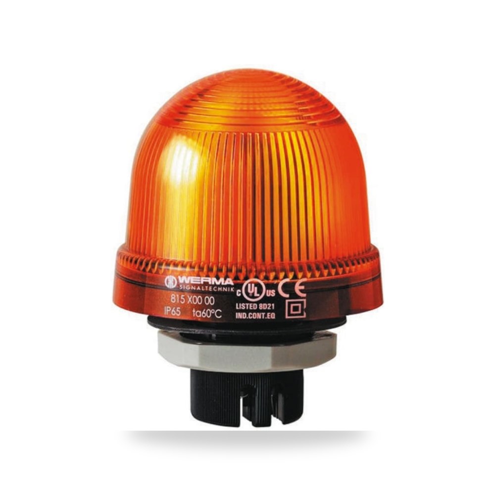 وحدة برج إشارة ضوئي أصفر 230V معتمد للمشاريع ريمكو للتوريدات الصناعية (Reemco Industrial)