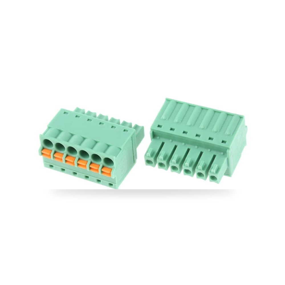 روزتة وبلوك أطراف بوردات PCB 6 خط خطوة 3.81 ريمكو للتوريدات الصناعية (Reemco Industrial)