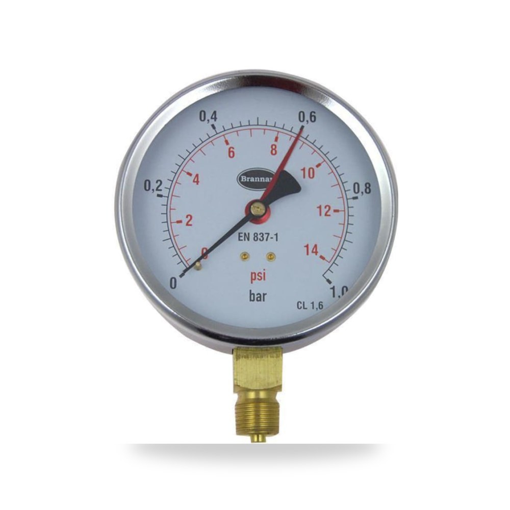 عداد قياس ضغط للمشاريع RS PRO ريمكو للتوريدات الصناعية (Reemco Industrial) موديل 34 - 651 - 0