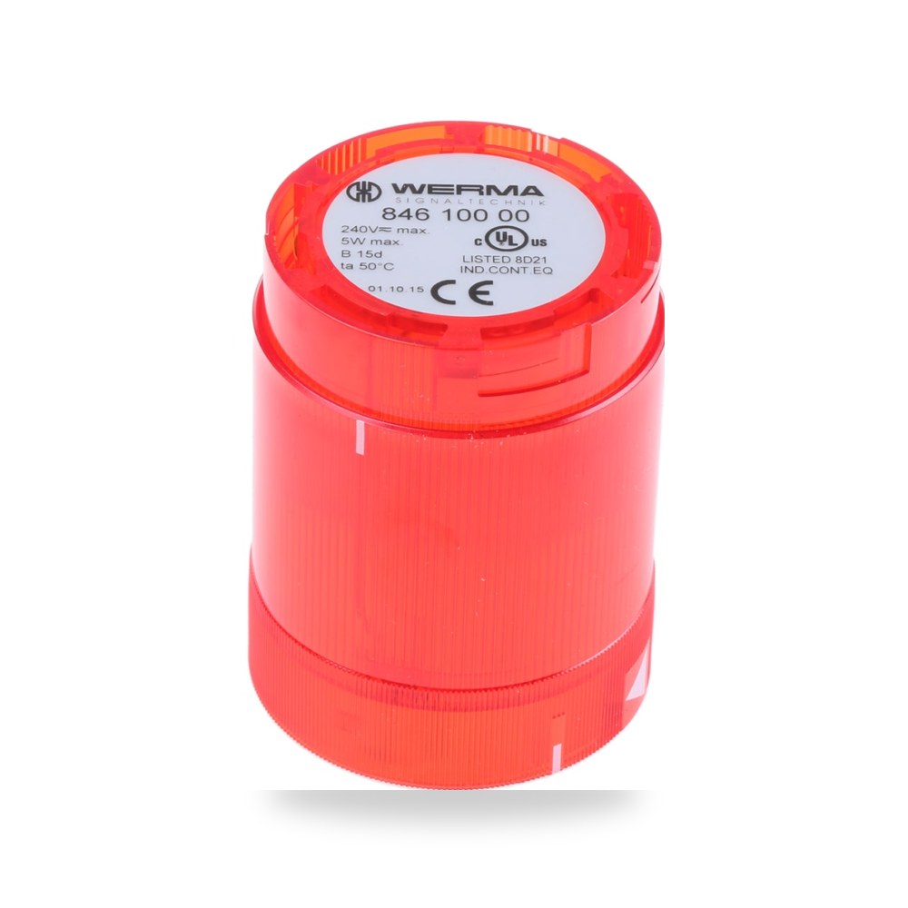 وحدة برج إشارة ضوئي أحمر 230V IP65 لوحات ريمكو للتوريدات الصناعية (Reemco Industrial)