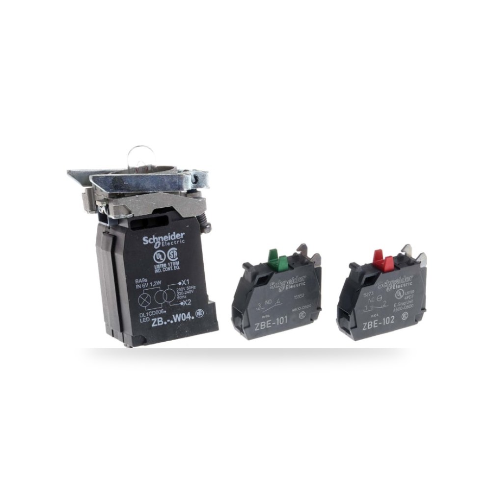 قاعدة تلامس ولمبة أزرار لوحات طراز M RS PRO ريمكو للتوريدات الصناعية (Reemco Industrial)