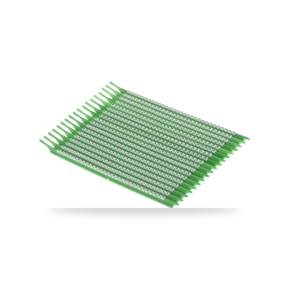 علامة وترقيم كابلات وأسلاك رمز T أبيض قطر 2.6 ريمكو للتوريدات الصناعية (Reemco Industrial)