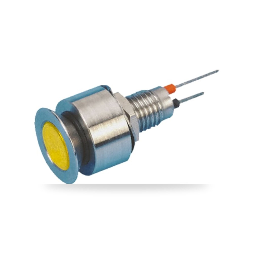 لمبة بيان وإشارة لوحات 24V DC أصفر مواصفات ريمكو للتوريدات الصناعية (Reemco Industrial)