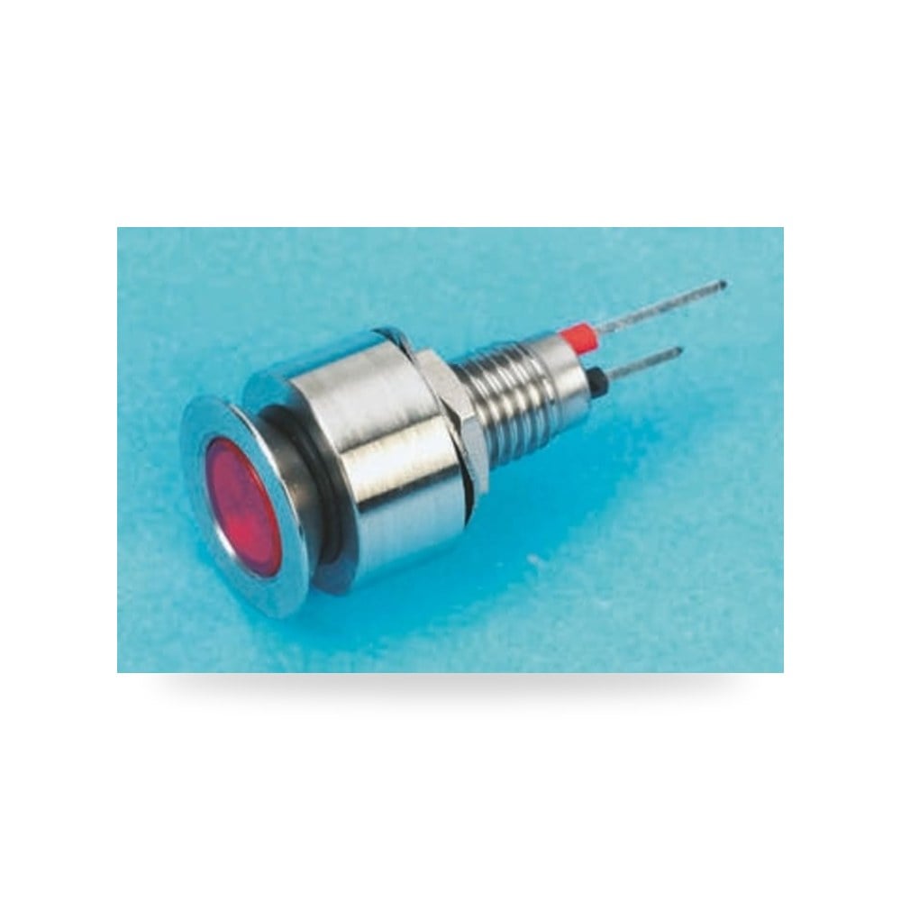 لمبة بيان وإشارة لوحات 28V DC أحمر 6.1 مم RS ريمكو للتوريدات الصناعية (Reemco Industrial)