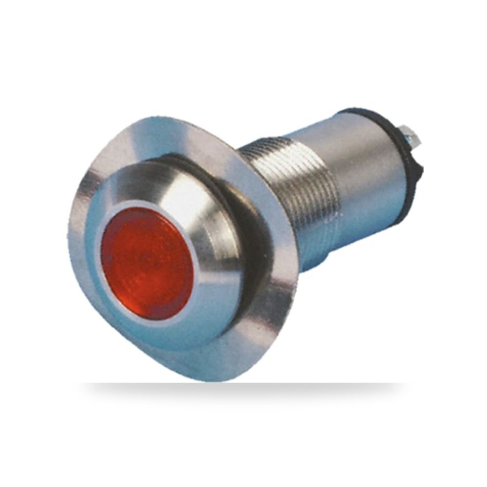 لمبة بيان وإشارة لوحات 110V AC أحمر 13 مم RS ريمكو للتوريدات الصناعية (Reemco Industrial)
