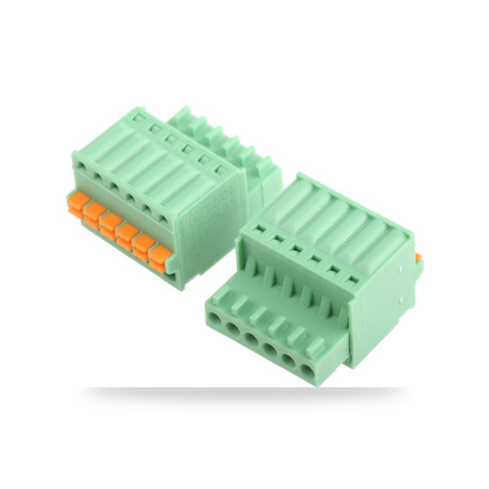 روزتة وبلوك أطراف بوردات PCB 6 خط خطوة 2.5 ريمكو للتوريدات الصناعية (Reemco Industrial)