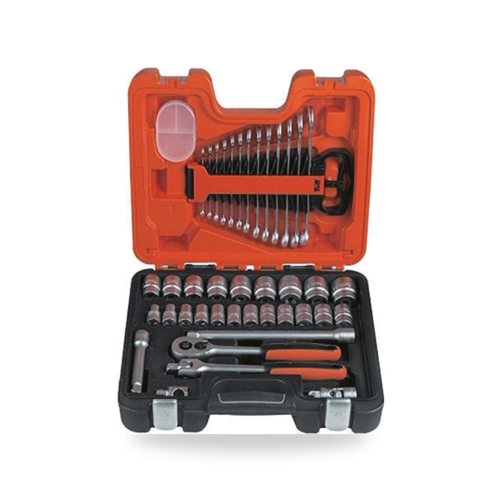 طقم لقم ومفاتيح بكس وسيستم 40 قطعة درايف 1 - 2 ريمكو للتوريدات الصناعية (Reemco Industrial)