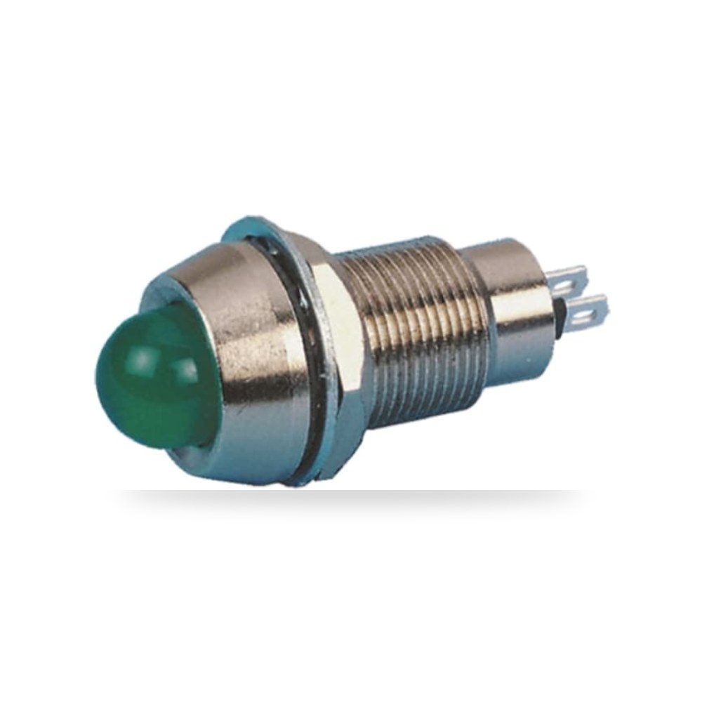 لمبة بيان وإشارة لوحات 110V AC أخضر معتمد ريمكو للتوريدات الصناعية (Reemco Industrial)