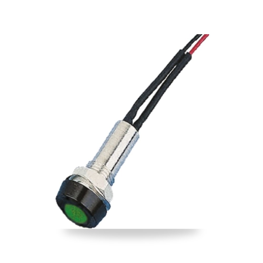 لمبة بيان وإشارة لوحات 12V أخضر عالي الدقة RS ريمكو للتوريدات الصناعية (Reemco Industrial)