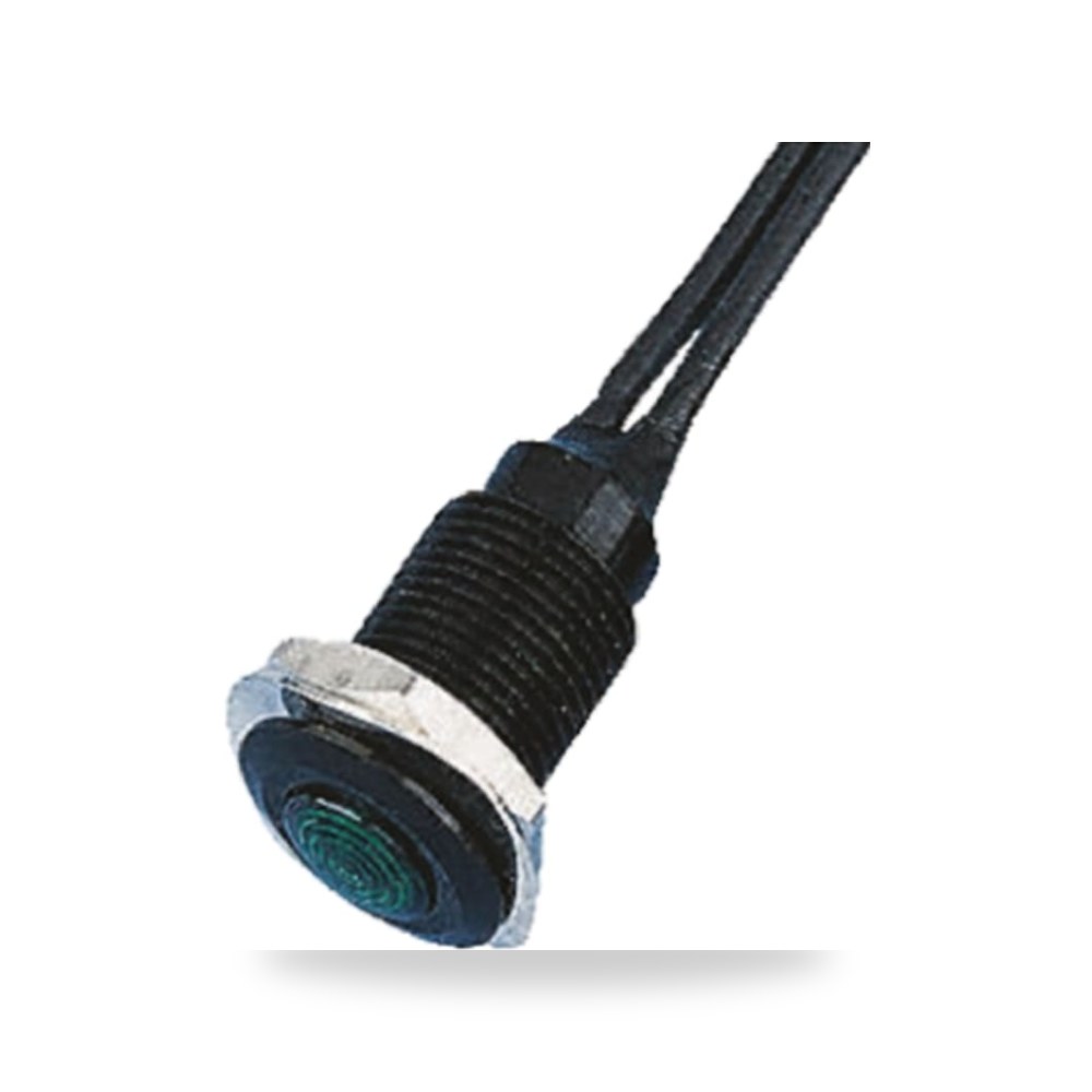 لمبة بيان وإشارة لوحات 12V AC أخضر 10.2 مم RS ريمكو للتوريدات الصناعية (Reemco Industrial)