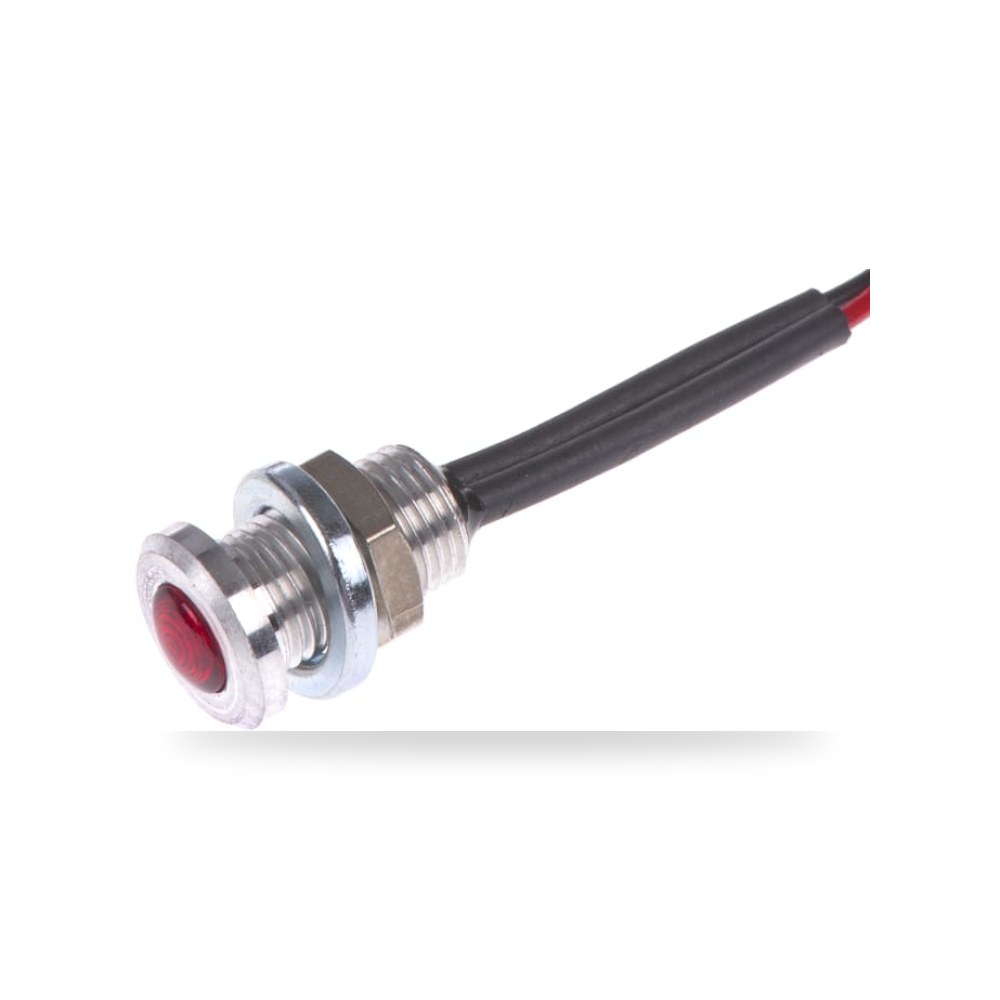 لمبة بيان وإشارة لوحات 1.9V DC أحمر 6.4 مم ريمكو للتوريدات الصناعية (Reemco Industrial)