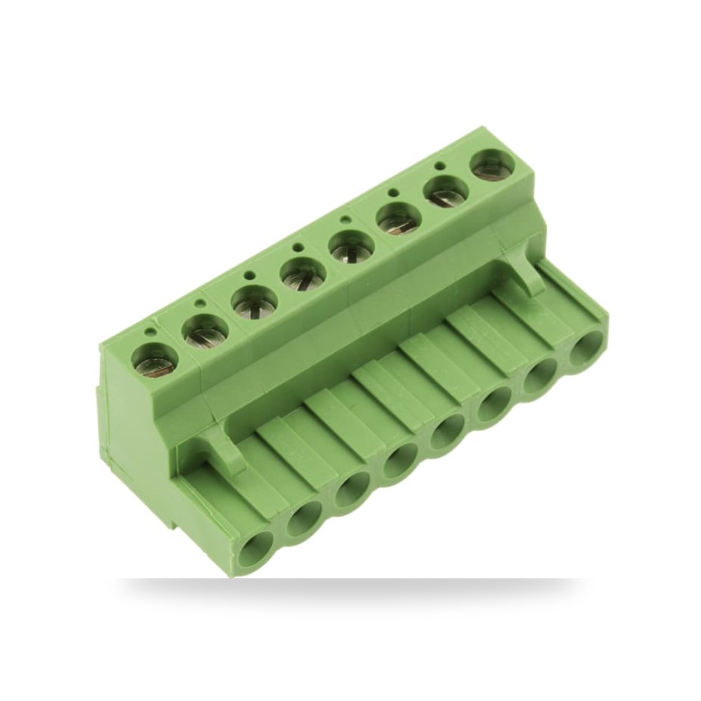 روزتة وبلوك أطراف بوردات PCB 8 خط خطوة 5.08 ريمكو للتوريدات الصناعية (Reemco Industrial)