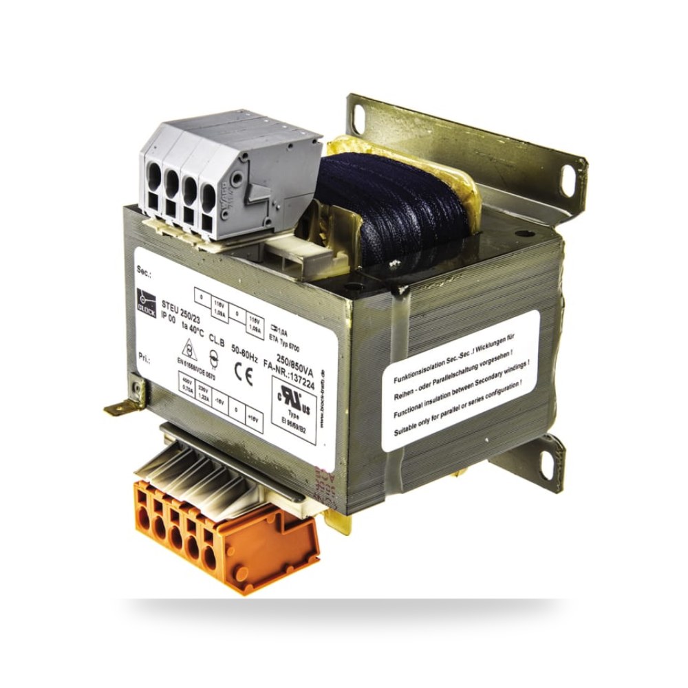 محول قدرة وتحكم شاسيه صناعي 250 VA 250 صناعي ريمكو للتوريدات الصناعية (Reemco Industrial)