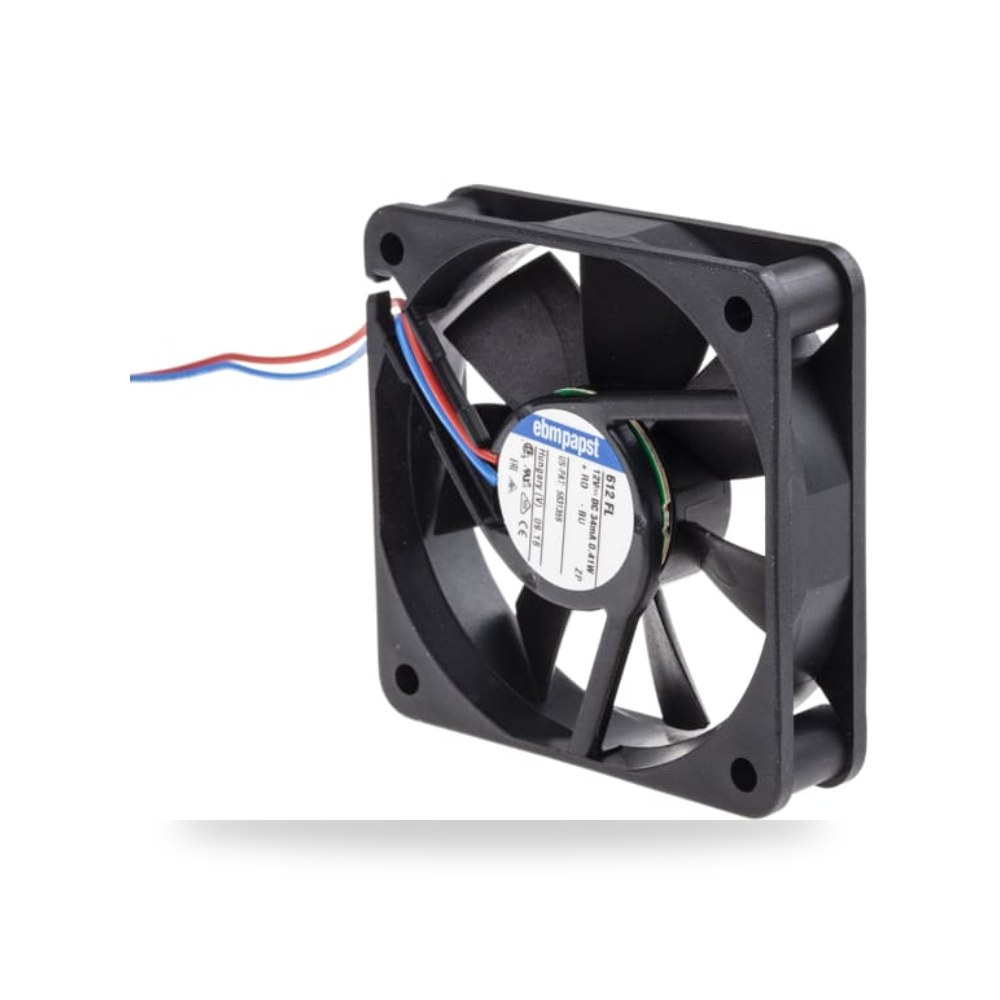 مروحة تبريد محورية للكبائن 12V DC 60 طراز E ريمكو للتوريدات الصناعية (Reemco Industrial)