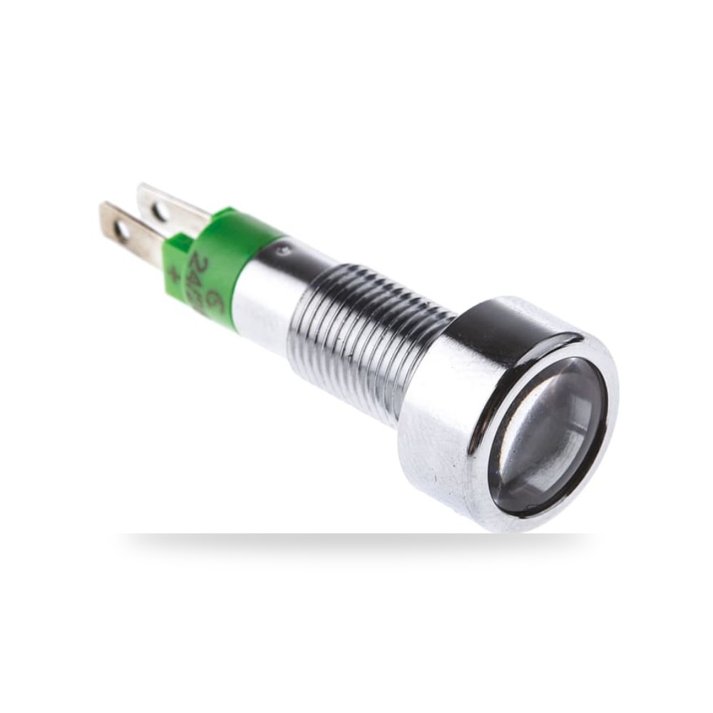 لمبة بيان وإشارة لوحات 14V أخضر 8 صناعي RS ريمكو للتوريدات الصناعية (Reemco Industrial)