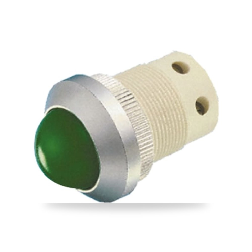 لمبة بيان وإشارة لوحات 28V أخضر 22 مم صناعي ريمكو للتوريدات الصناعية (Reemco Industrial)