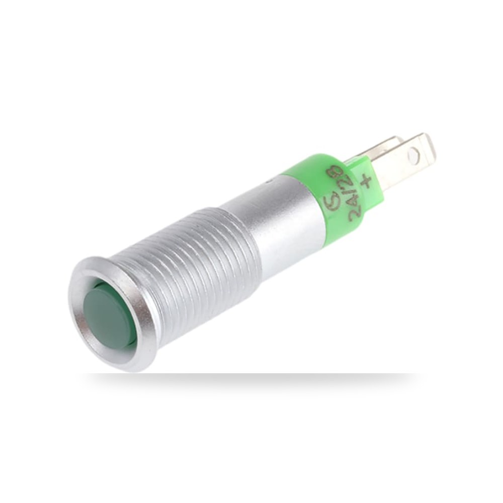 لمبة بيان وإشارة لوحات 24V أخضر تجهيز معتمد ريمكو للتوريدات الصناعية (Reemco Industrial)
