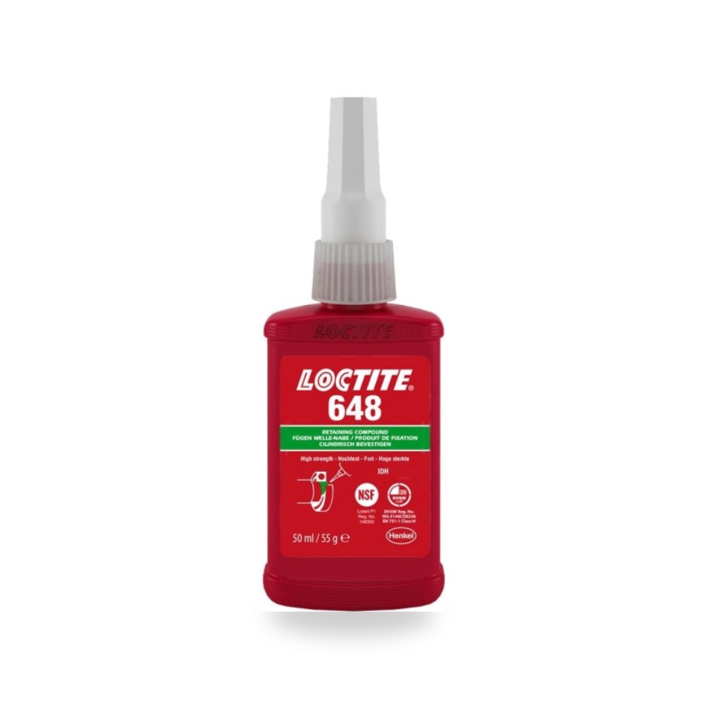 لاصق ومثبت هندسي للمعادن Loctite 648 50 ml RS ريمكو للتوريدات الصناعية (Reemco Industrial)