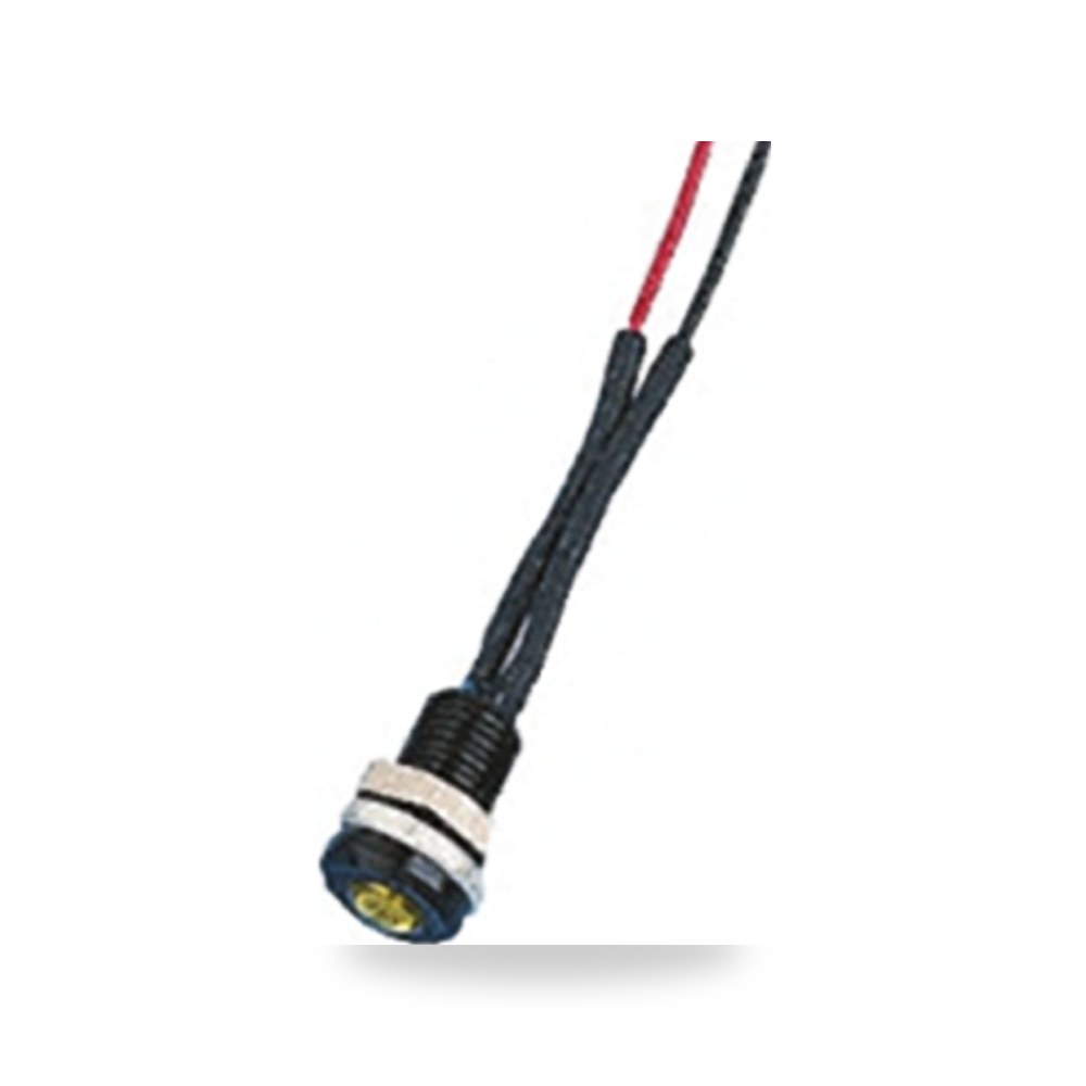 لمبة بيان وإشارة لوحات 24V AC أصفر 6.4 مم RS ريمكو للتوريدات الصناعية (Reemco Industrial)