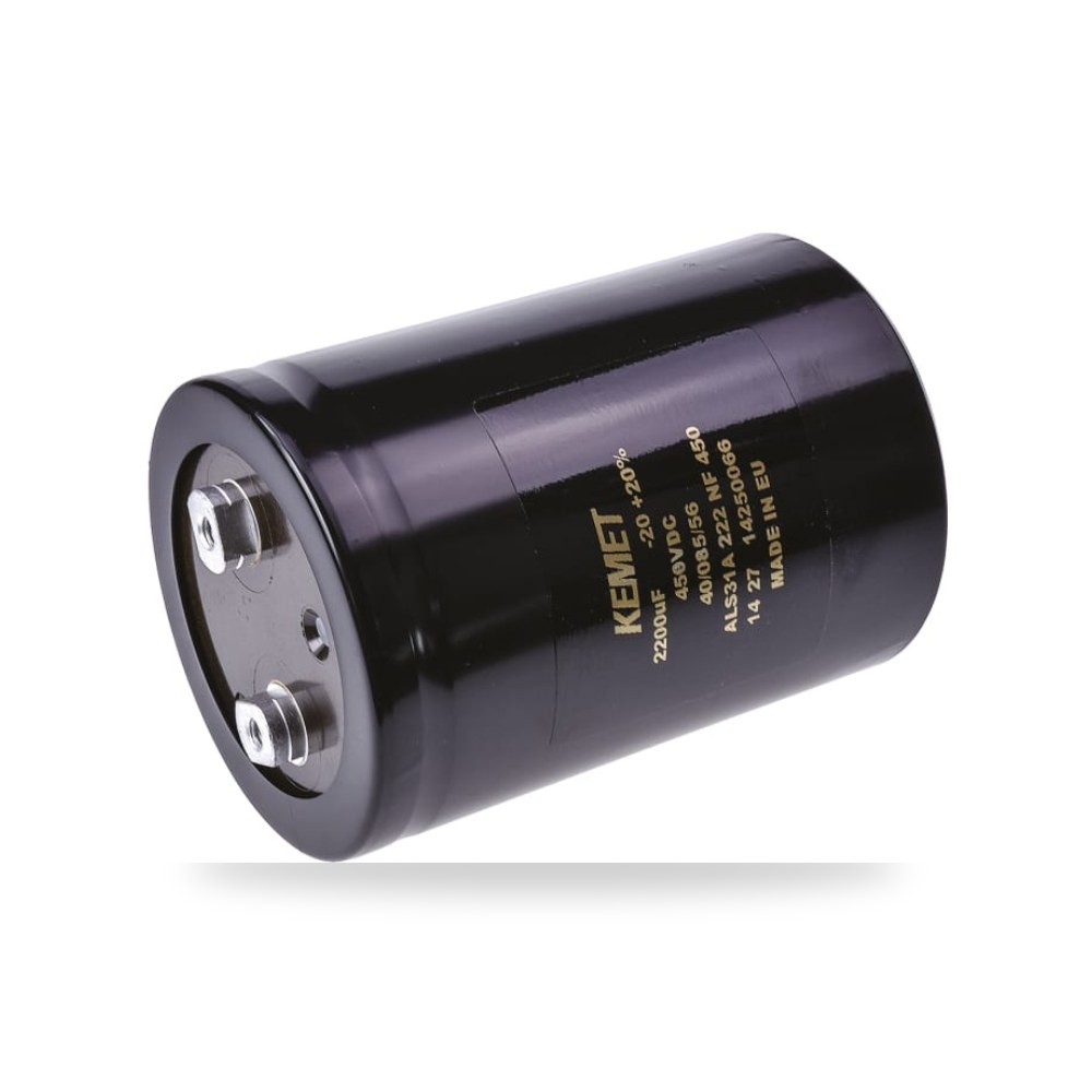 مكثف ألومنيوم إلكتروليتي 2200 ملي فاراد 450 ريمكو للتوريدات الصناعية (Reemco Industrial)