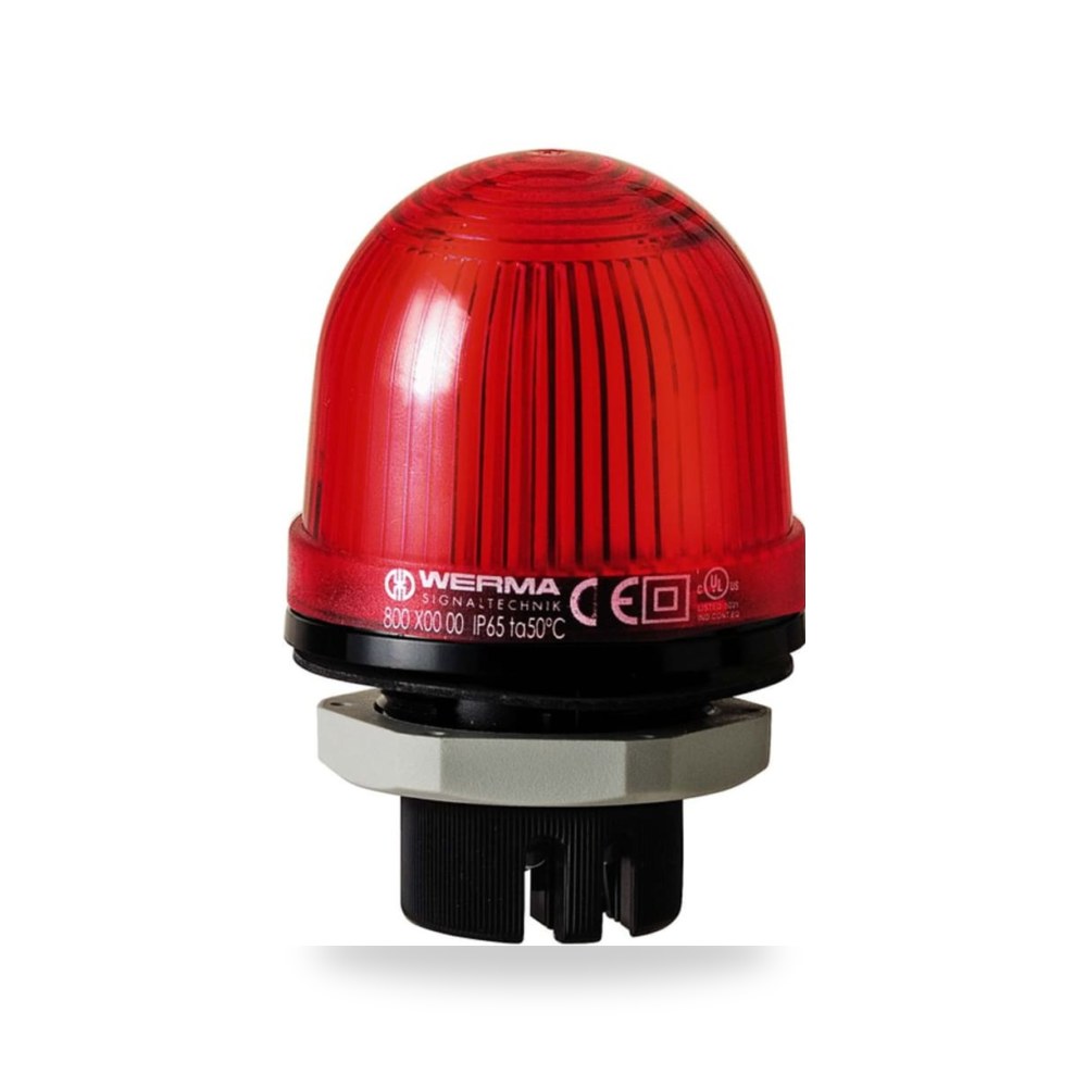 وحدة برج إشارة ضوئي أحمر 24V IP65 تقنية ريمكو للتوريدات الصناعية (Reemco Industrial)