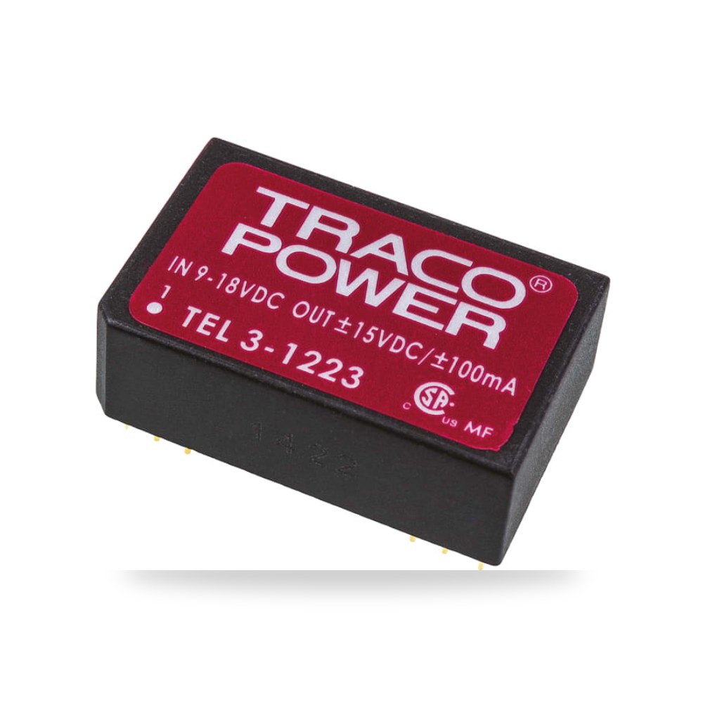 محول جهد DC DC 15 فولت 3 واط صناعي معتمد طراز ريمكو للتوريدات الصناعية (Reemco Industrial)