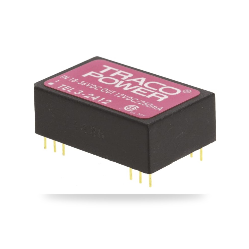 محول جهد DC DC 12 فولت 3 واط طراز F RS PRO ريمكو للتوريدات الصناعية (Reemco Industrial)