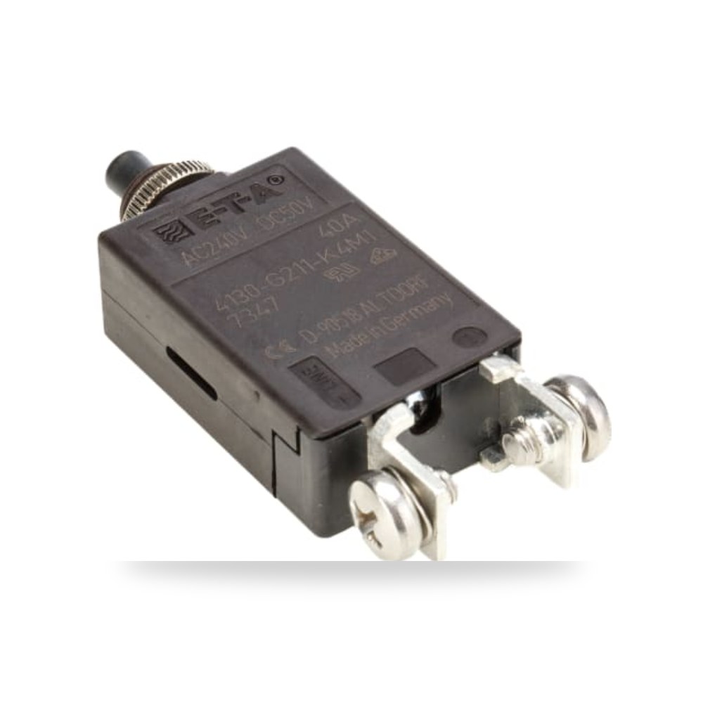 قاطع تيار أوتوماتيكي MCB أحادي 40A طراز V RS ريمكو للتوريدات الصناعية (Reemco Industrial)