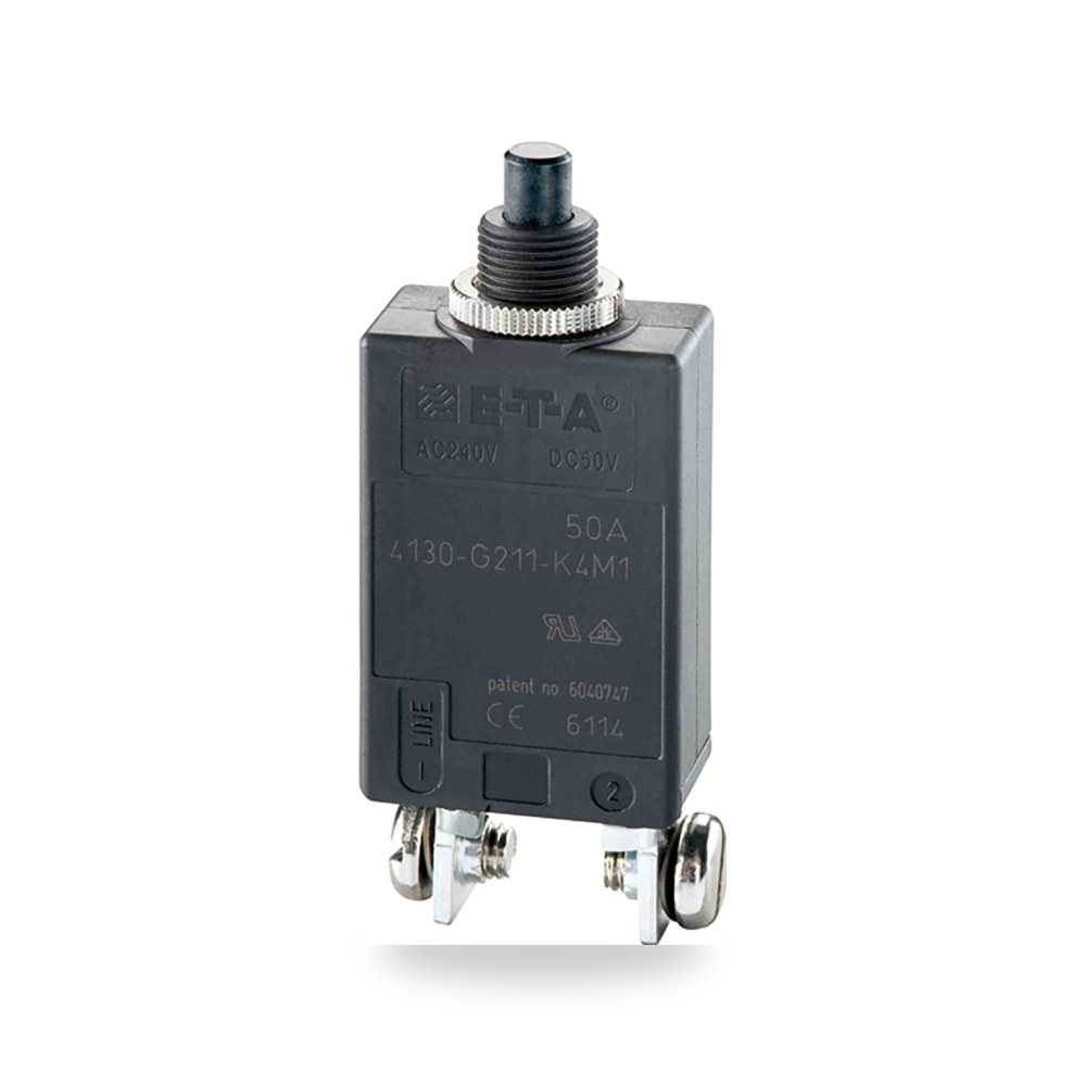 قاطع تيار أوتوماتيكي MCB أحادي 50A موثوق ريمكو للتوريدات الصناعية (Reemco Industrial)