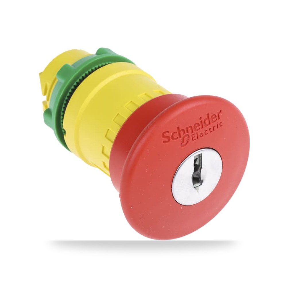 زر إيقاف طوارئ فطري مضغوط نسخة محدثة RS PRO ريمكو للتوريدات الصناعية (Reemco Industrial)