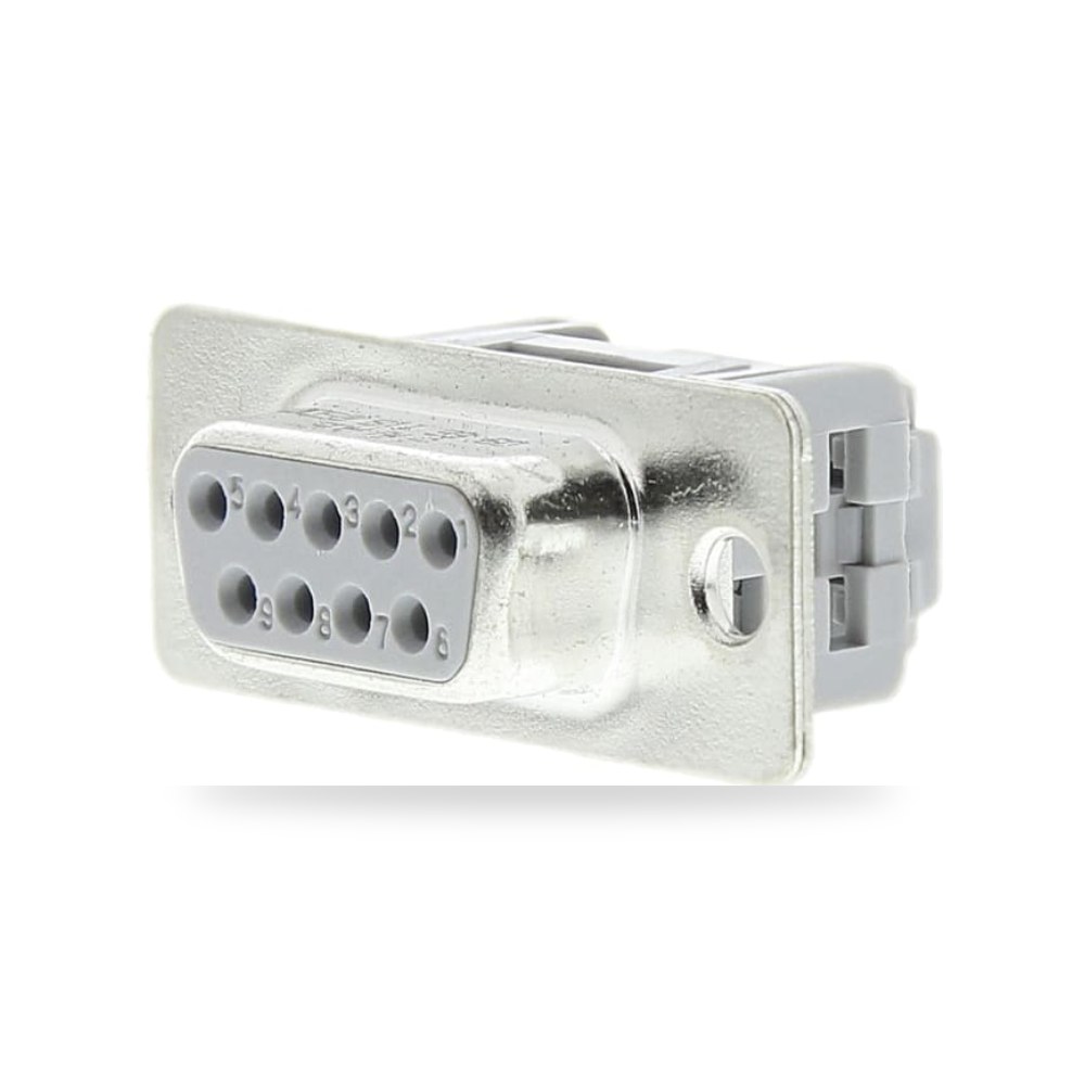 موصل D Sub لوحات تحكم 9 خط أنثى طراز C RS PRO ريمكو للتوريدات الصناعية (Reemco Industrial)