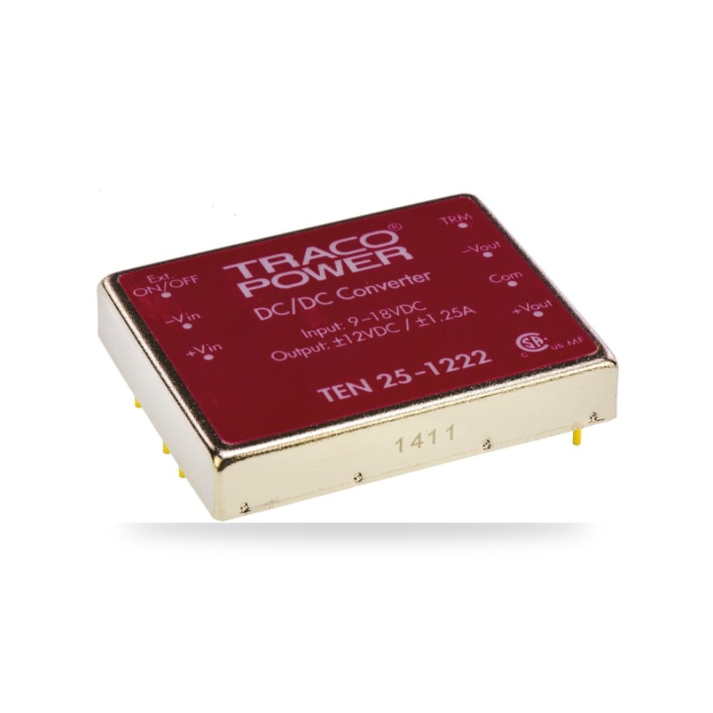 محول جهد DC DC 12 فولت 25 واط صناعي معتمد فئة ريمكو للتوريدات الصناعية (Reemco Industrial)