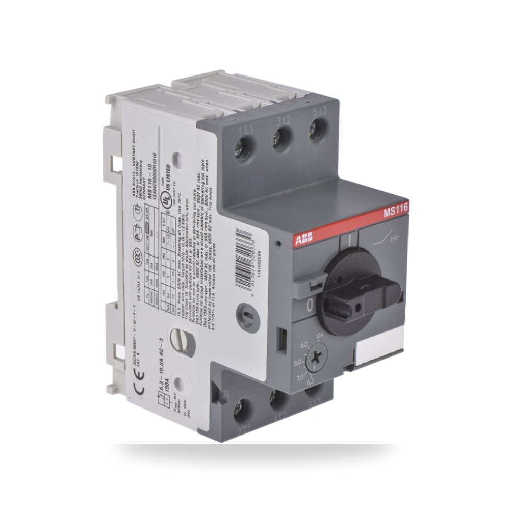 قاطع تيار أوتوماتيكي MCB 10A لوحات فائق ريمكو للتوريدات الصناعية (Reemco Industrial) موديل