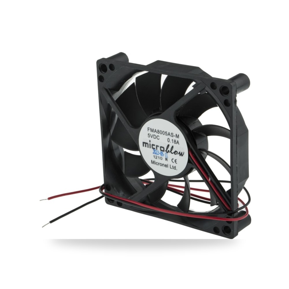 مروحة تبريد محورية للكبائن 5V DC 80 مم RS PRO ريمكو للتوريدات الصناعية (Reemco Industrial)